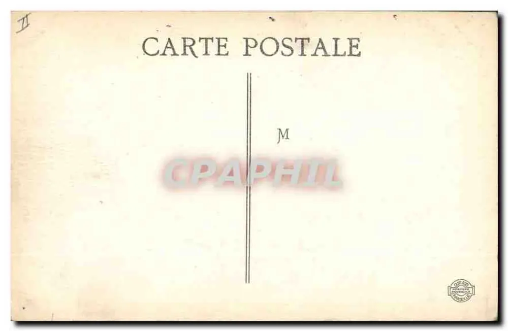 Marselha — Farol da Désirade — I.P. - Verso