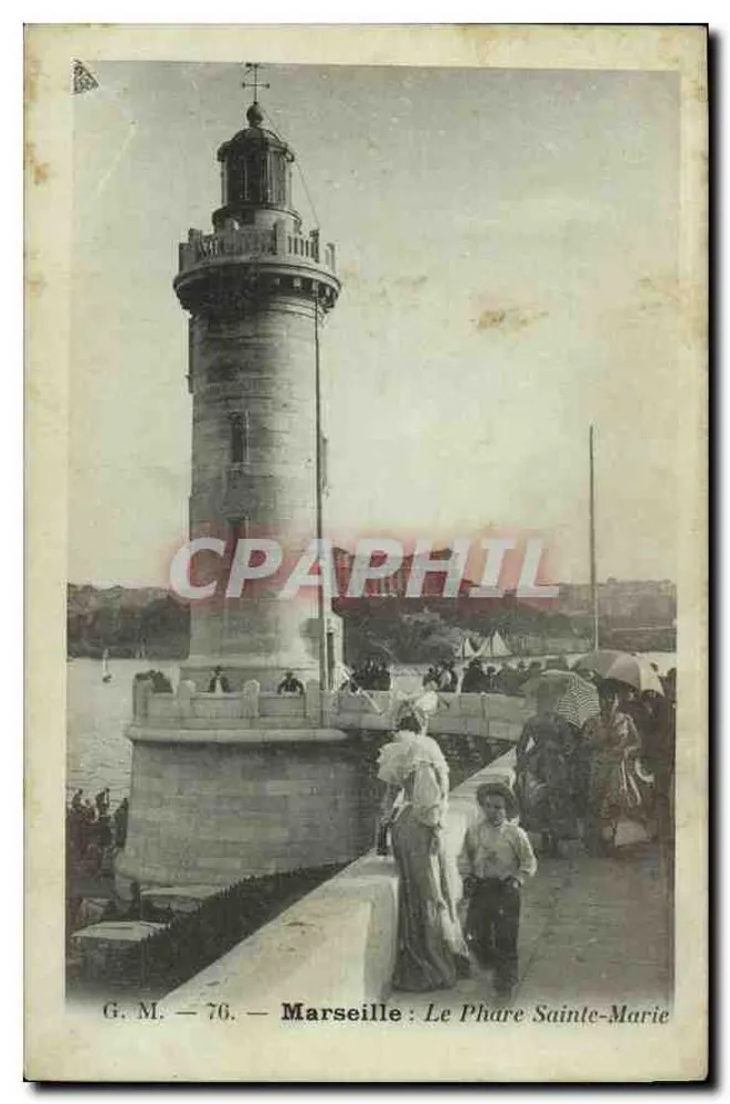 Marseille : De Lantaarn van Sint-Maria — G. M. — 76 - Voorkant