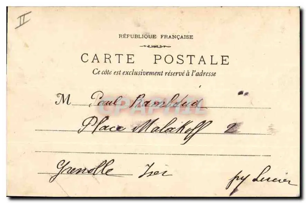 Marselha - 79 - O Farol de Santa Maria — Fototipia F. Lacour, 19, rue Thudouean - Verso