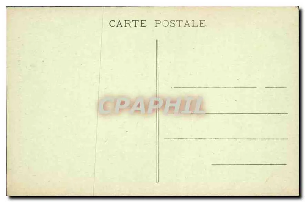 Castello d'ANET (E.-et-L.) - Imposta della Porta principale - G. Foucault, editore, Dreux - Verso