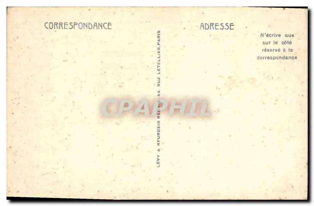 Chambery — Pomnik Maistre — LL - Rewers