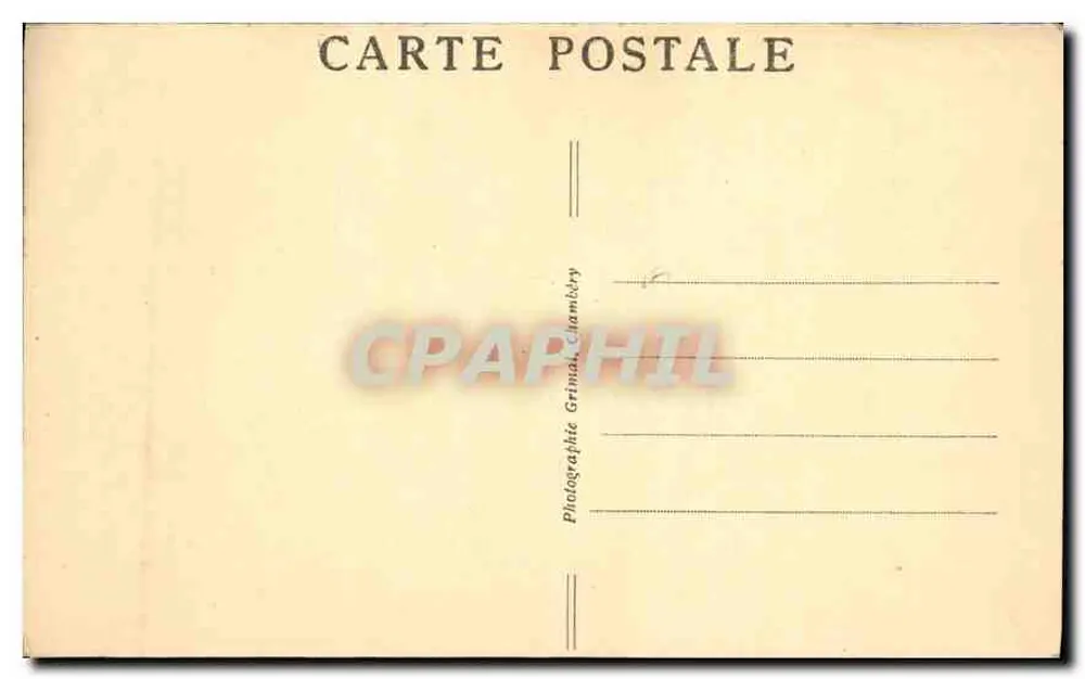 Chambéry (Savoie) — Le Portail Saint-Dominique — Photographie Grimaldi, Chambéry - Rückseite