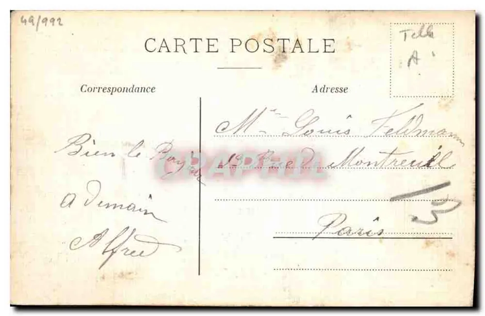 Montargis - La Caserne — vue de l'entrée principale avec la caserne en arrière-plan, éditeur C.F.M. - Verso