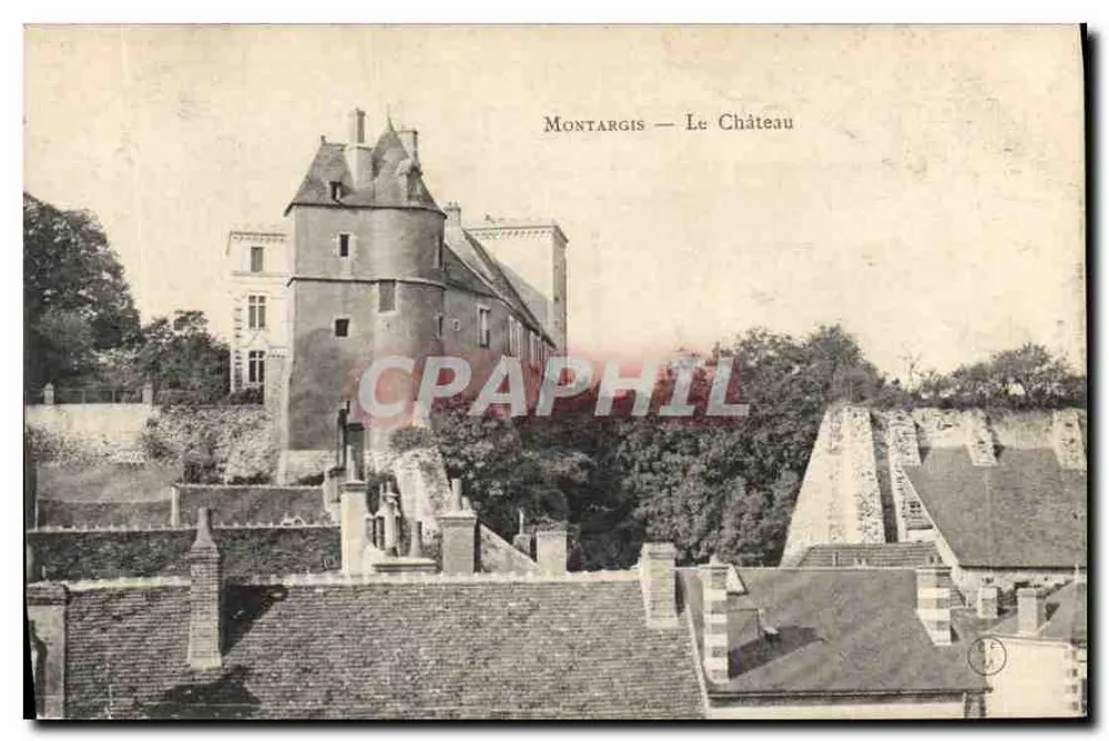 Montargis — O Castelo - Frente