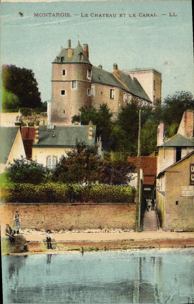 Montargis — O Castelo e o Canal — LL - Frente
