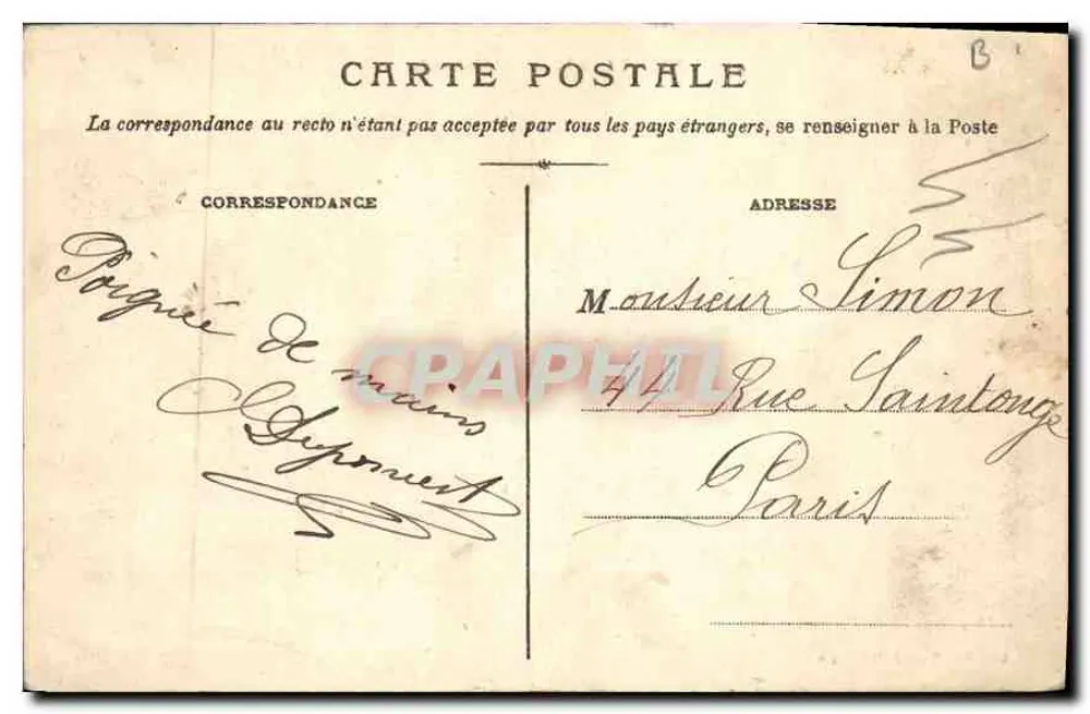 Montargis — A Fonte — Ed. Eve Bégault Montargis - Verso