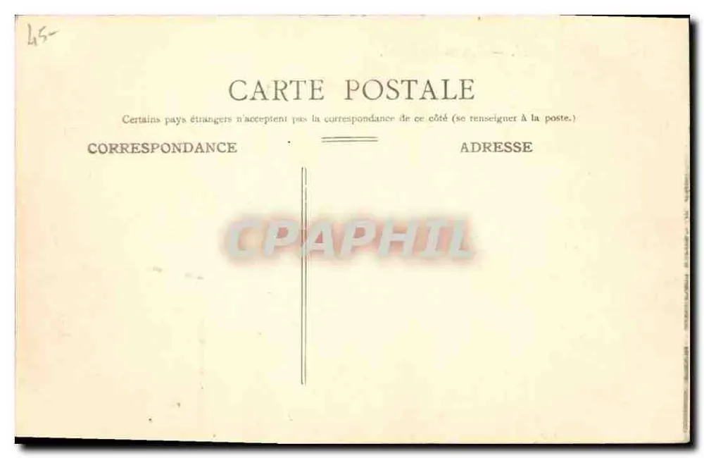 Montargis — Vista sobre el Canal — editor desconocido, n° de serie 30 - Reverso