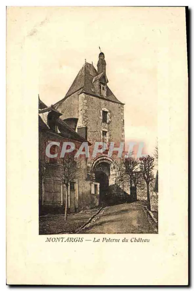 Montargis — A Porta do Castelo - Frente