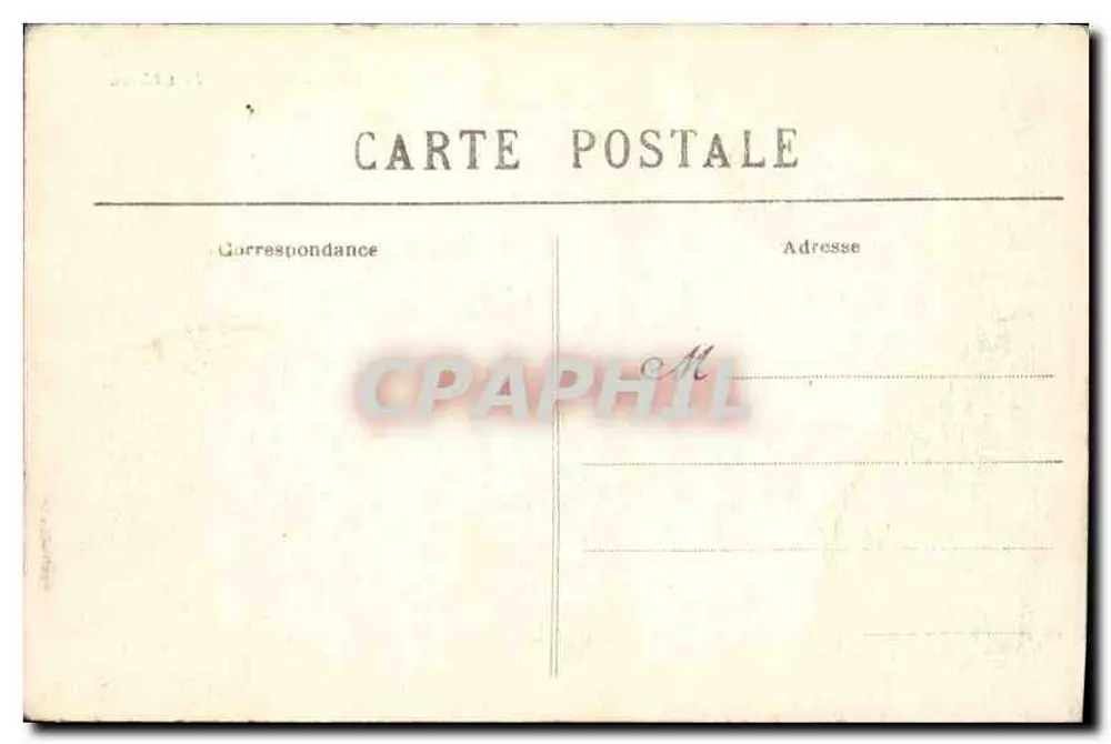 Montargis — O Castelo — Editor CFM - Verso