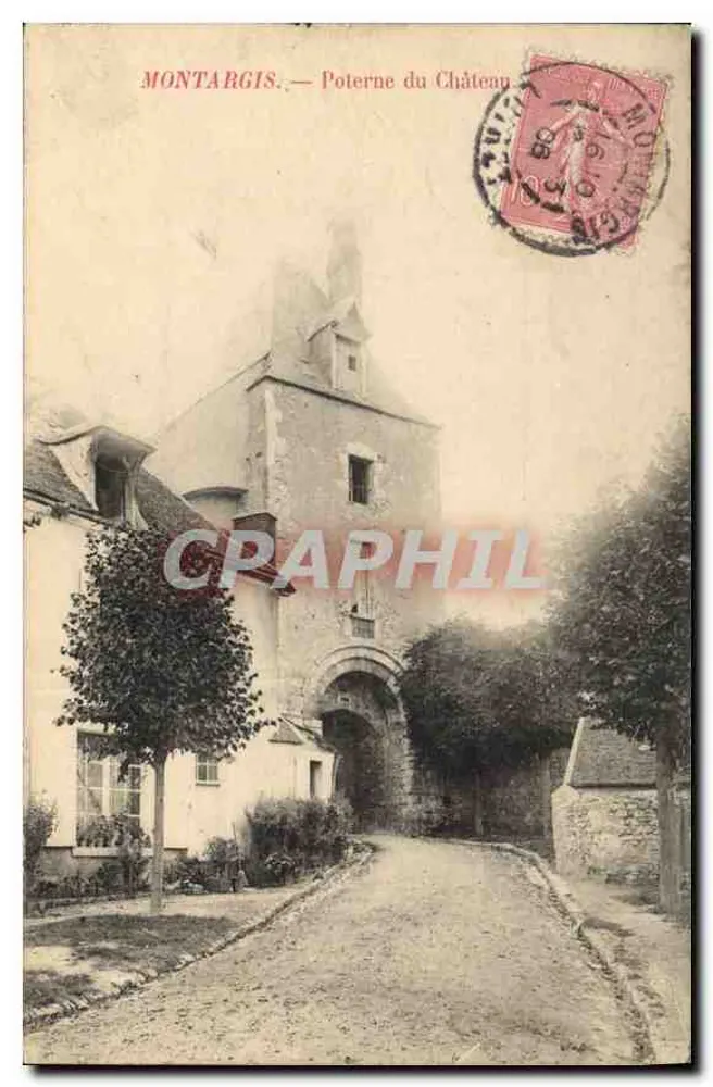 Montargis — Gate of the Castle - Front