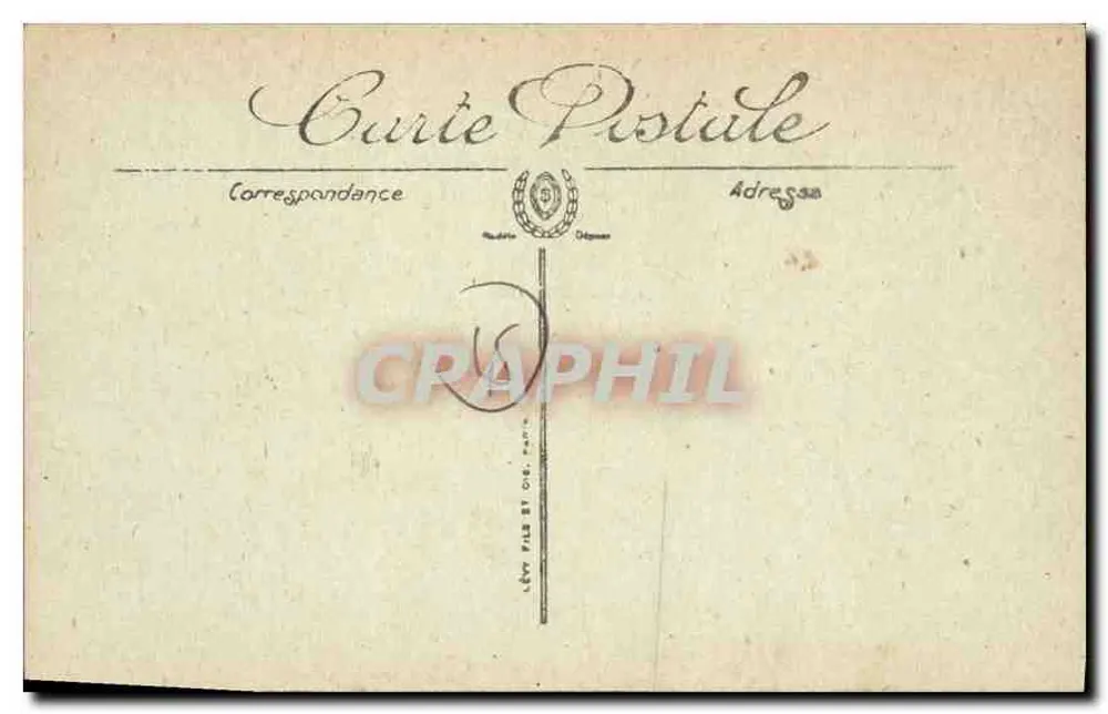 Montargis — L'Église et la Rue de Loing — Édition P. Drées - Verso