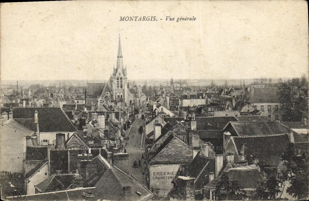 Montargis - Vista geral — Editor desconhecido, número de série não visível - Frente