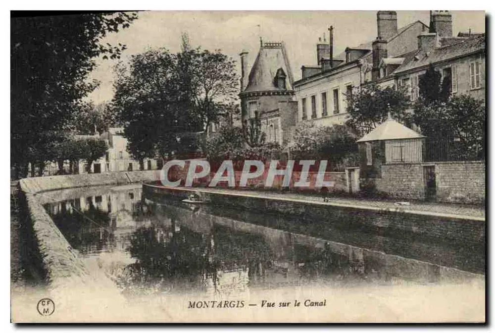 Montargis — Visão do Canal — editor CFM - Frente