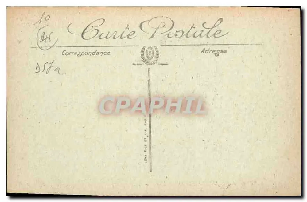 Montargis — L'Église et la Rue de Loing — Édition J. G. - Verso
