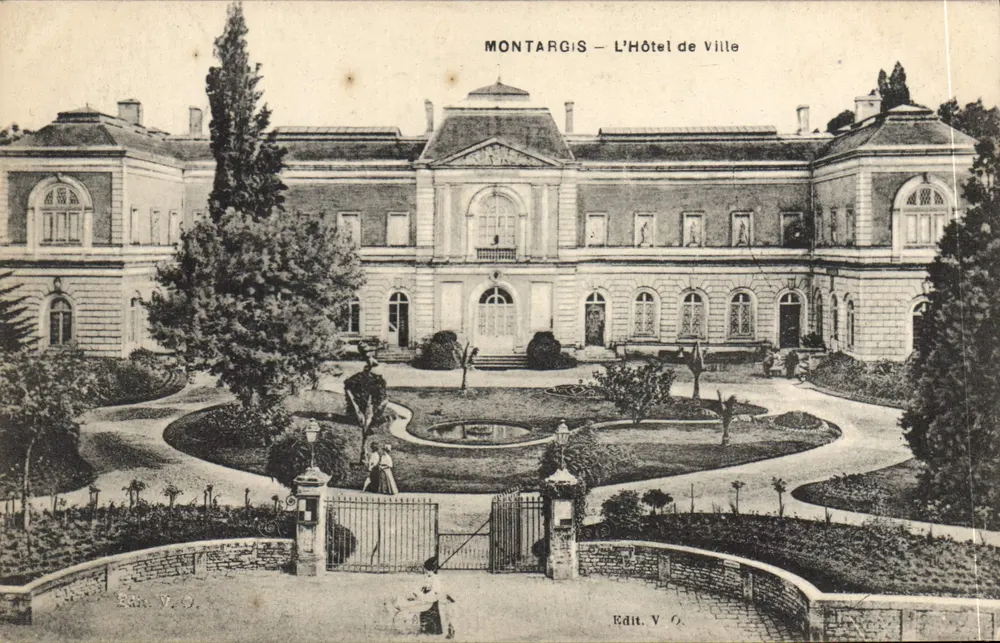 Montargis — El Ayuntamiento — Edit. V. O. - Anverso