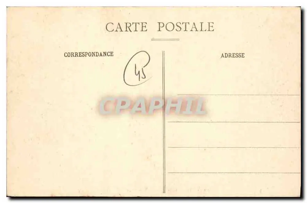 Montargis — O Desaguador — N.G. - Verso