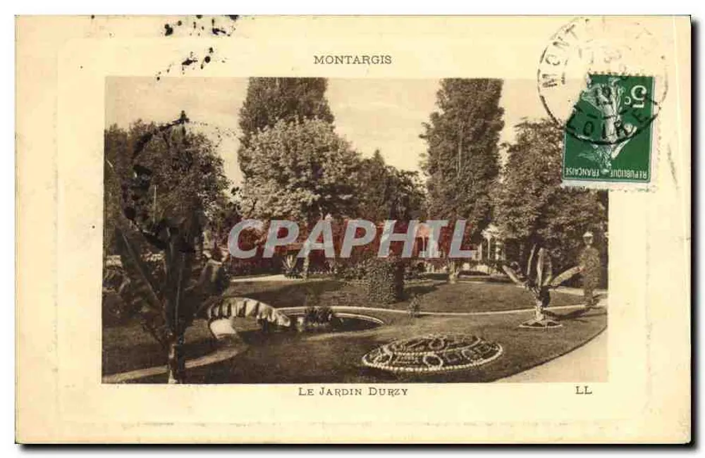 Montargis — O Jardim Durzy — LL - Frente