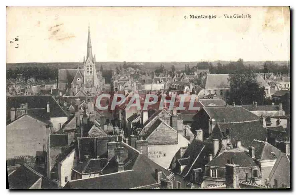 Montargis — Vista Geral — L.M. (editor) - Frente