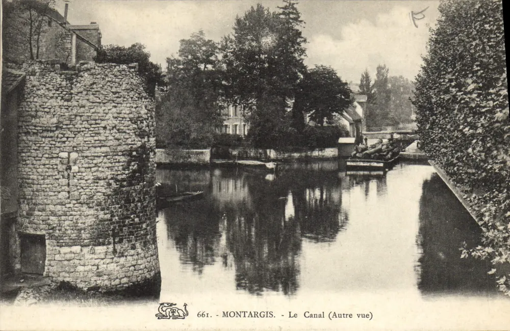 Montargis - O Canal (Outra Vista) — 661 — editor não visível - Frente