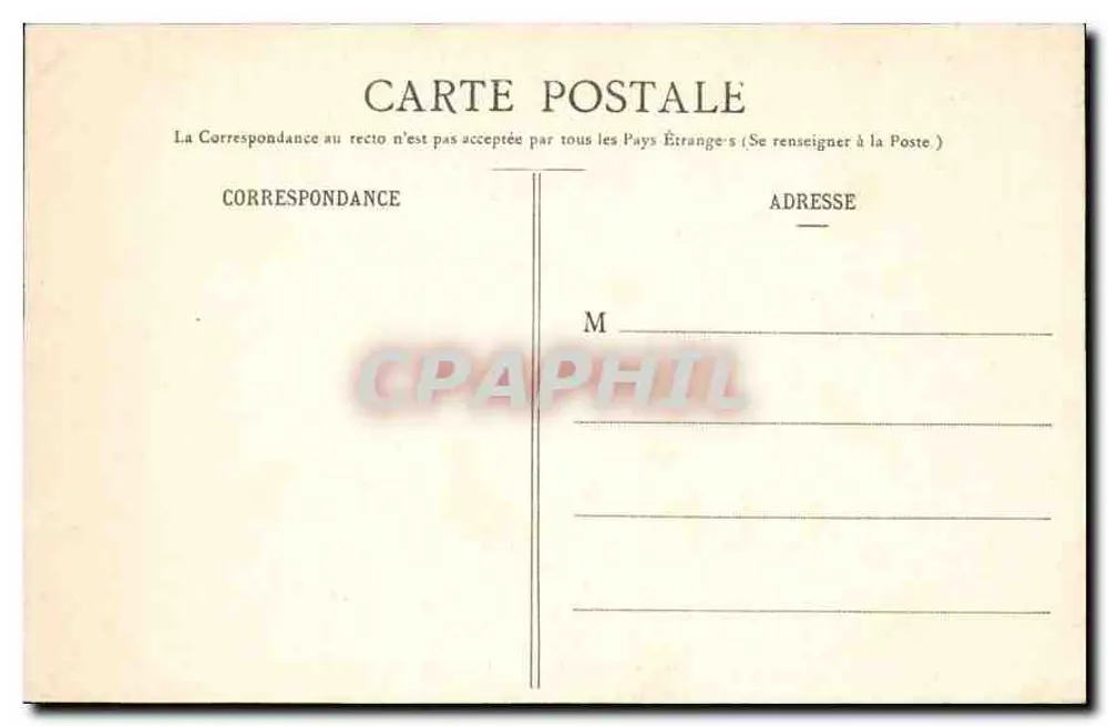 Montargis - O Canal (Outra Vista) — 661 — editor não visível - Verso