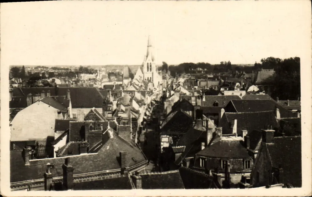 Montargis — Vista geral — Phototypie Pilon - Frente