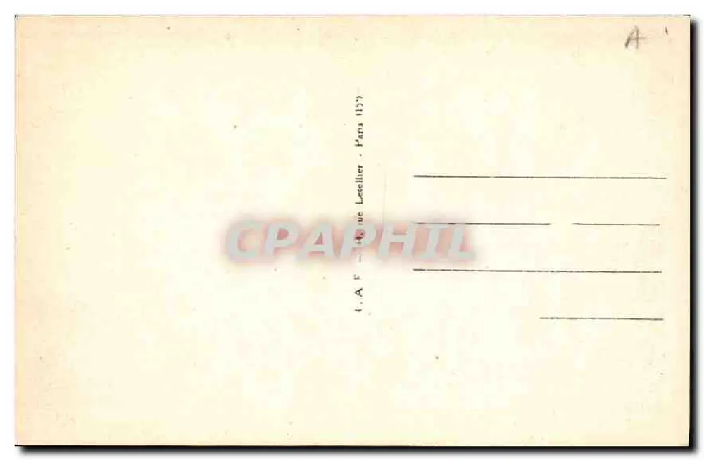 Montargis — A Abside da Igreja — LL.7 - Verso