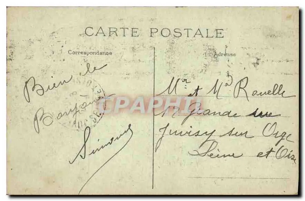 Paris-XV - O Square de Vaugirard — Editor L.T. n°2 - Verso