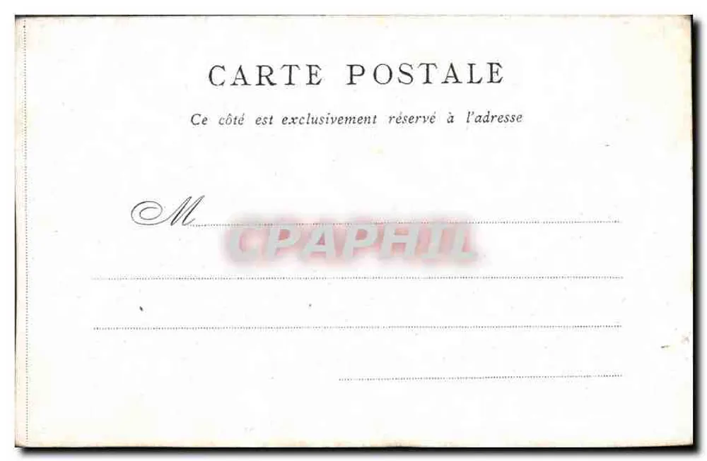 Panthéon — Place do Panthéon — Edité par le Bon Marché — Paris - Verso