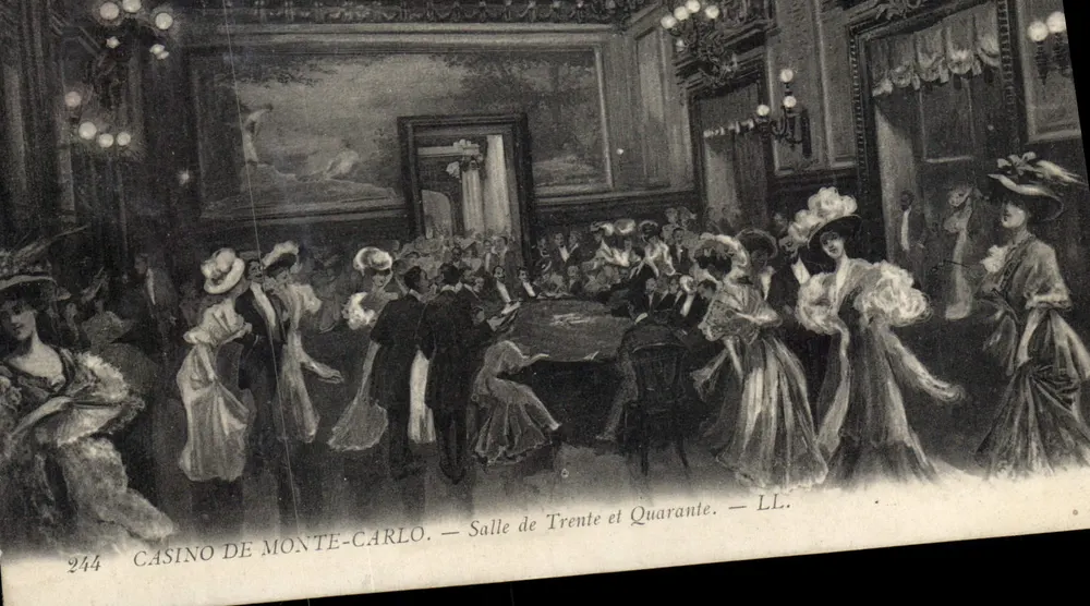 Casino von Monte-Carlo — Saal Trente et Quarante — LL. — Nr. 244 - Vorderseite