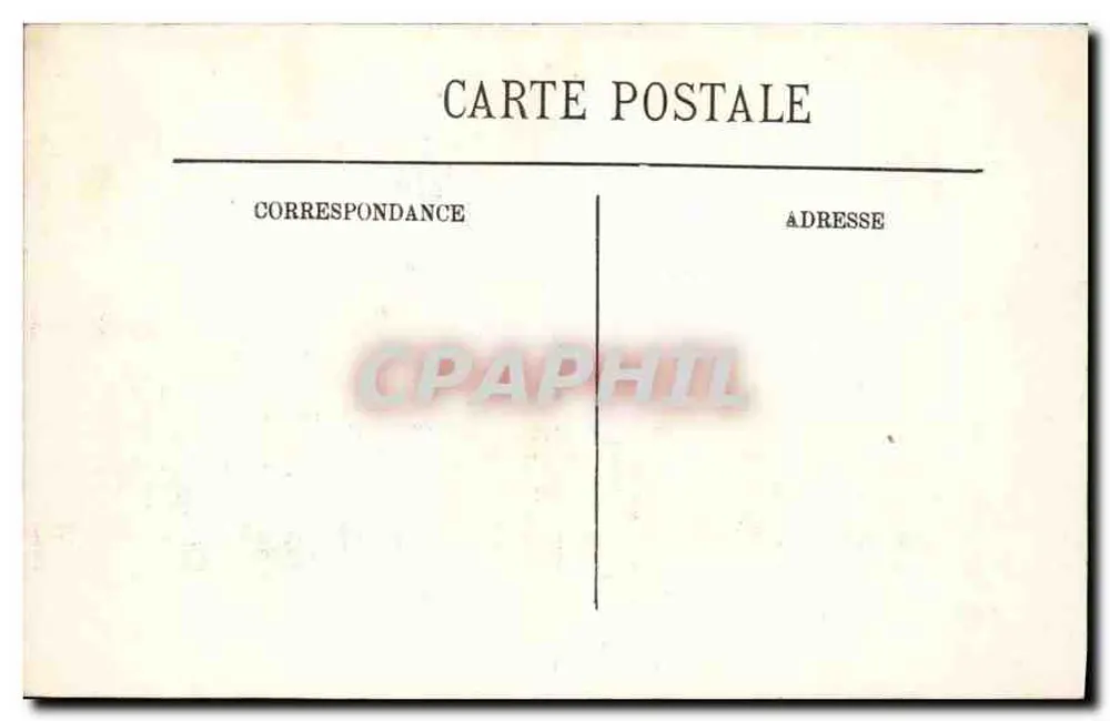 Compiègne — Das Schloss — Der Saal der Feste — LL. — Nr. 15 - Rückseite