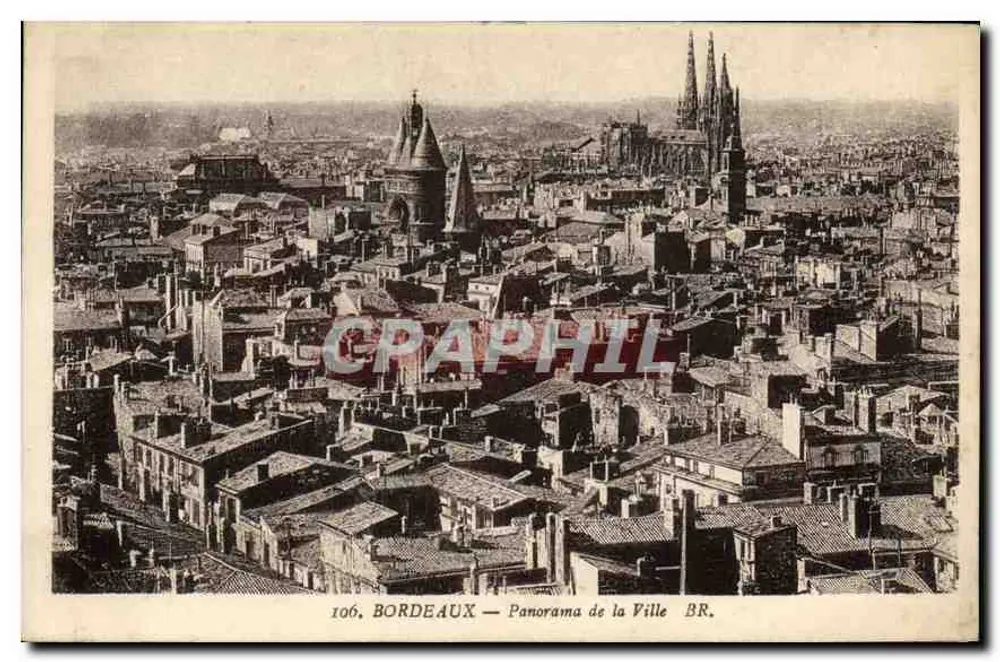 Bordeaux — Panorama da Cidade — n°106 - Frente