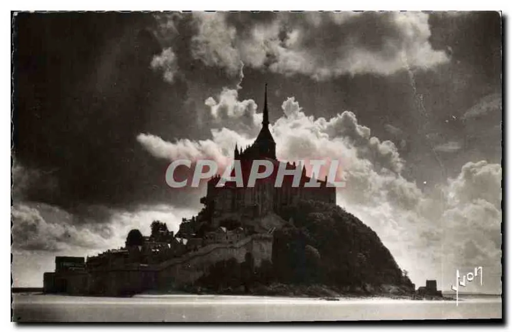 Mont Saint-Michel — Unter einem stürmischen Himmel — Editions d'Art, n° B.909 - Vorderseite