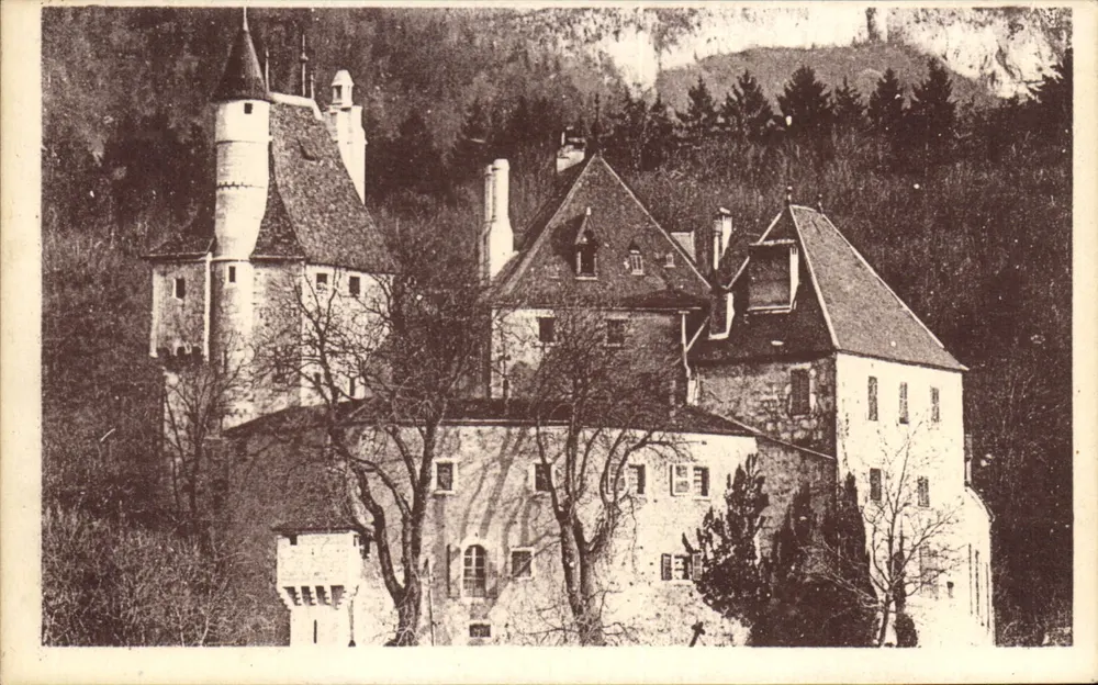 Schloss Menthon — Nordküste — Verlag Lévy et Neubronn, Annecy, Nr. 201 - Vorderseite