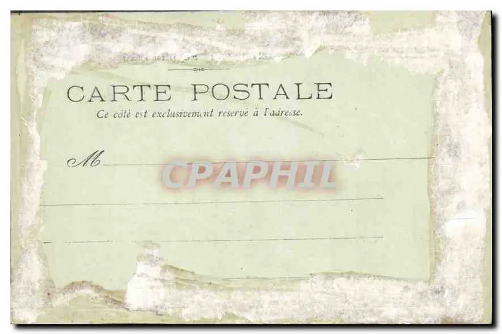 La Chartreuse — Fourvoirie — L.M. n°463 - Rewers