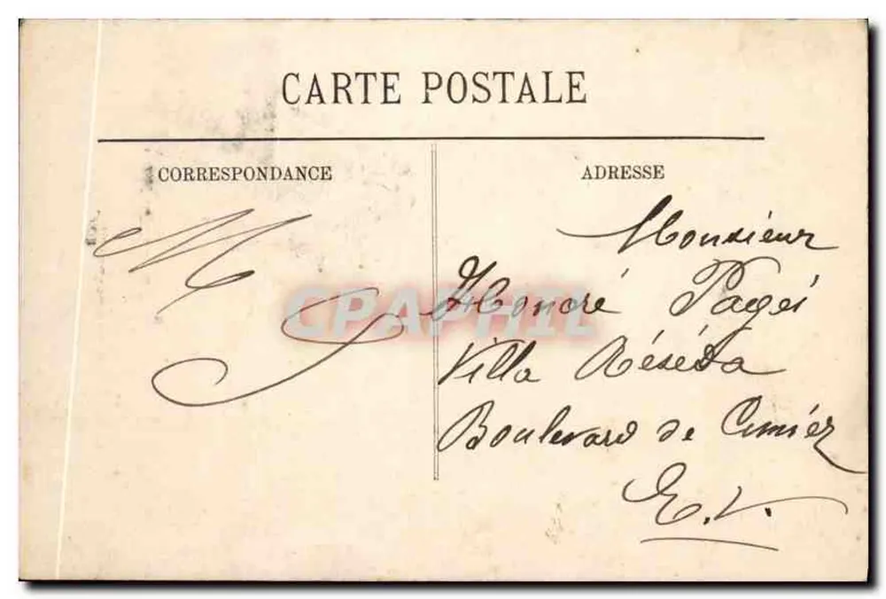 NICE — De Promenade des Anglais — LL. — N°26 - Achterkant