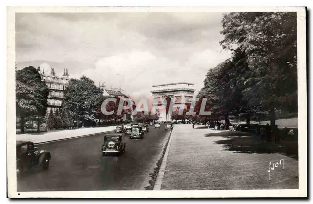 Paris — Avenue Foch — Arc de Triomphe — Verlag L. Lorf, n° 101 - Vorderseite