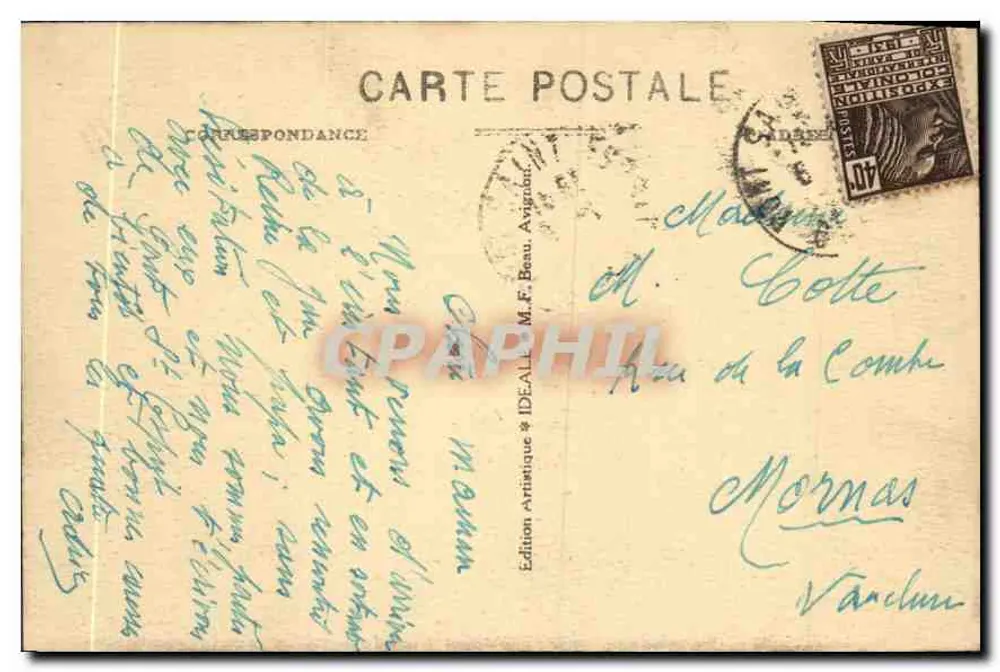 Orange - Römisches Theater (Seite des Circus) und Berg Saint-Eutrope - Rückseite