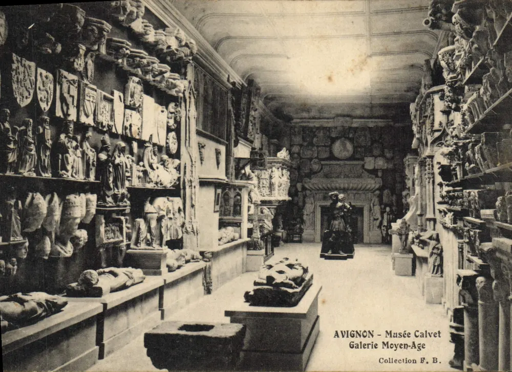 Avignon - Museum Calvet, Mittelalter-Galerie — Sammlung F. B. - Vorderseite