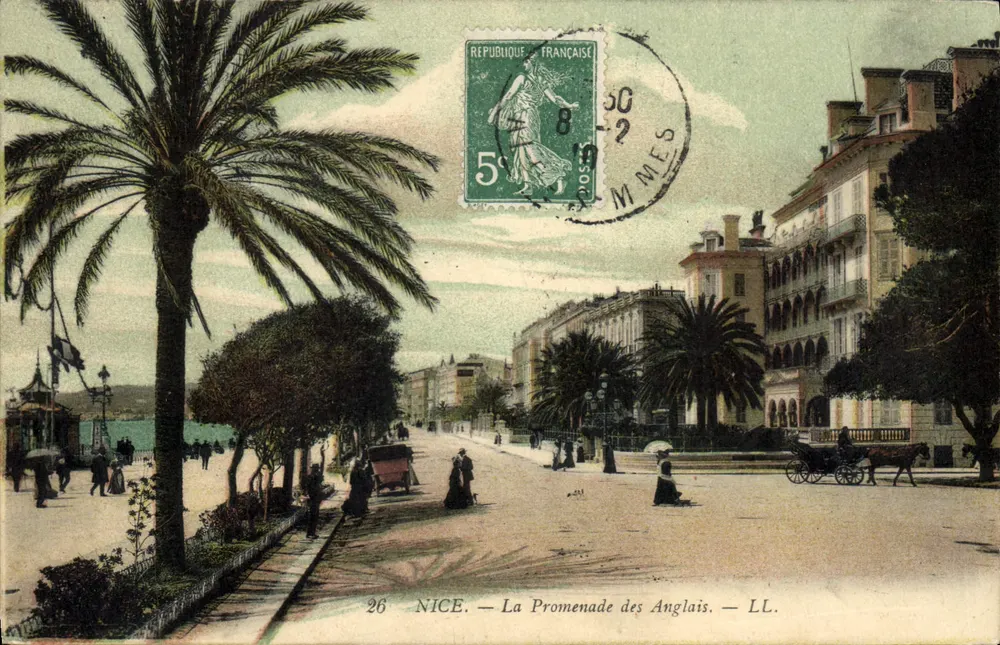NICE — A Promenade dos Ingleses — LL. - Frente
