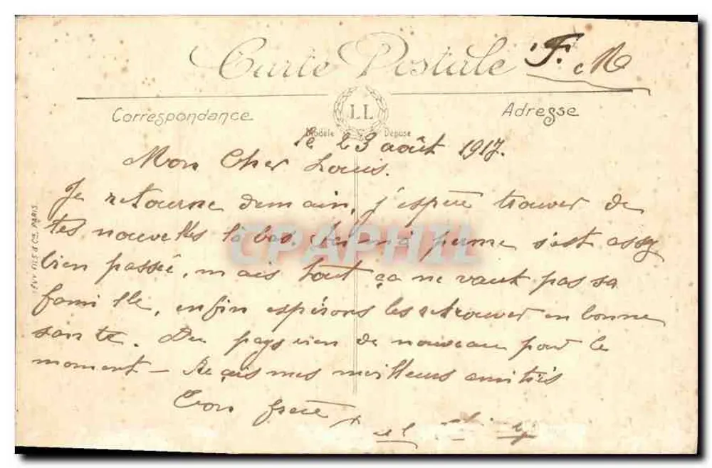Nice — O Porto — LL. — N° 166 - Verso