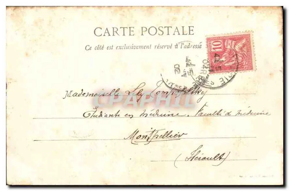 Monte Carlo - Vista Geral — Edição Giletta, fot., Nice, n° 534 - Verso
