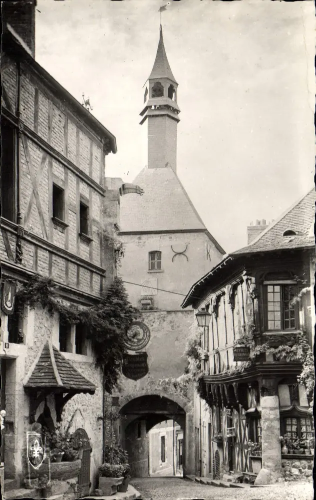 Bourbon-Lancy — Ansicht der Holzhütte und des Glockenturms (16. Jahrhundert) — Éditions du LYS, Nr. 70 - Vorderseite