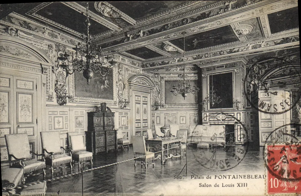 Palast von FONTAINEBLEAU — Salon de Louis XIII — Verlag: 560 - Vorderseite
