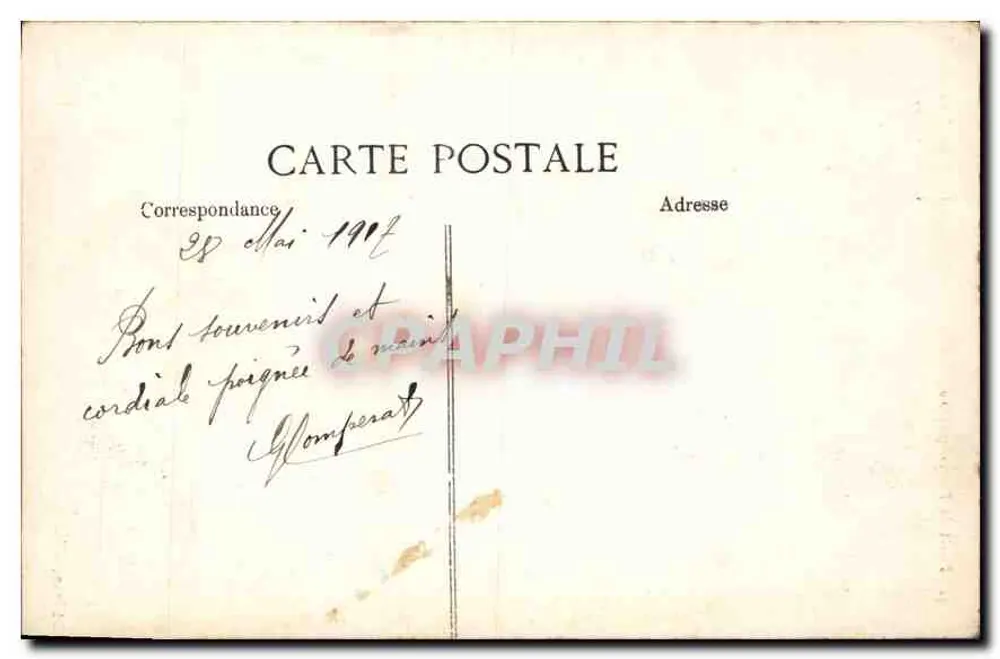 Forêt de Fontainebleau — La Dame-Jane, Rocher d'Avon — Verlag: SAVON, Nr. 4 - Rückseite