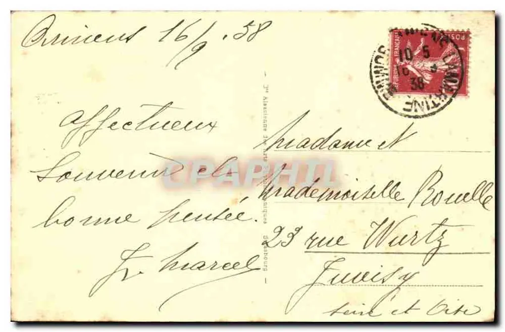 Amiens - Kirche St-Leu und die Somme — Verlag Amiens, Nr. 50 - Rückseite