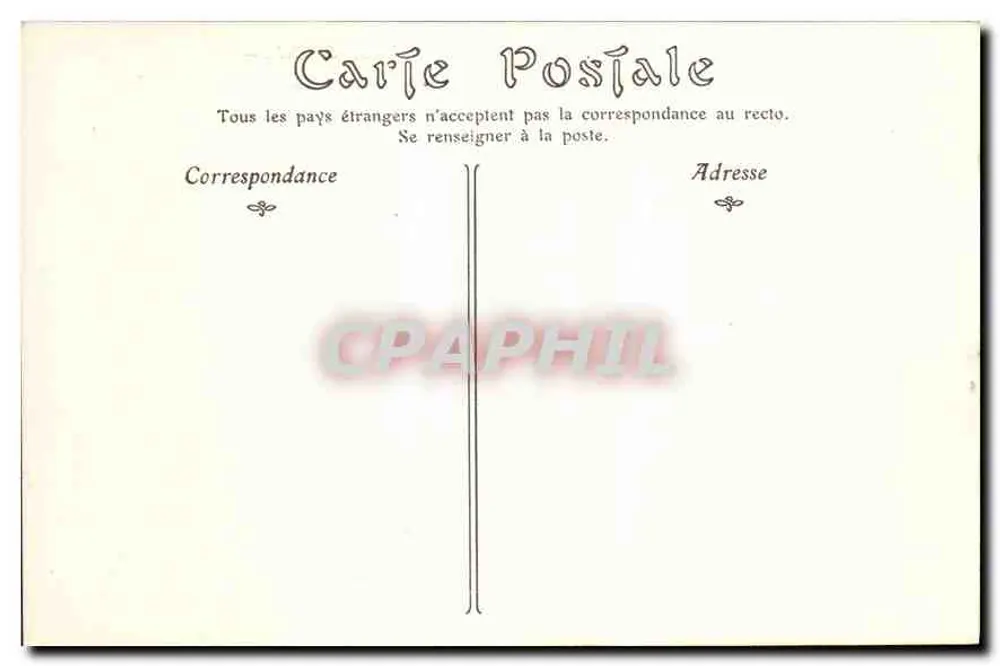 Cité de CARCASSONNE — Entrada principal — N.D. (n°7) - Verso