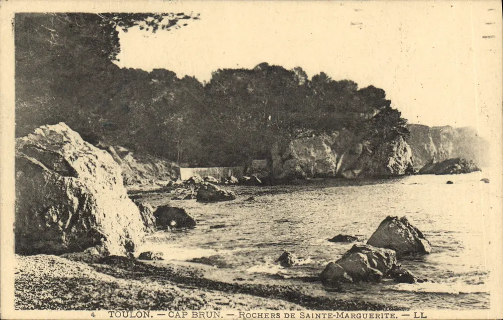 Toulon — Cap Brun — Felsen von Sainte-Marguerite — LL - Vorderseite