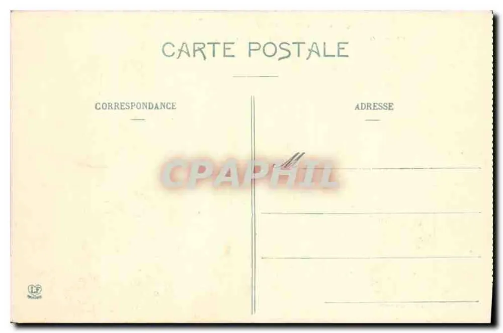 Lourdes - Die Esplanade und die Basilika — Phototypie Ladouche Frères, Toulouse - Rückseite
