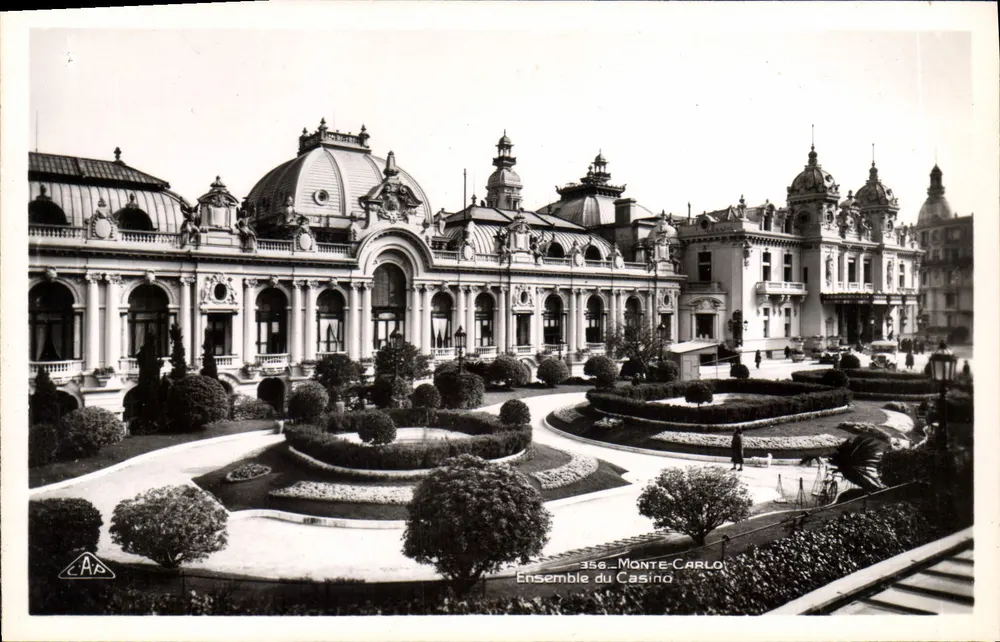 Conjunto do Casino — Monte-Carlo — C.A.P. Paris - Frente
