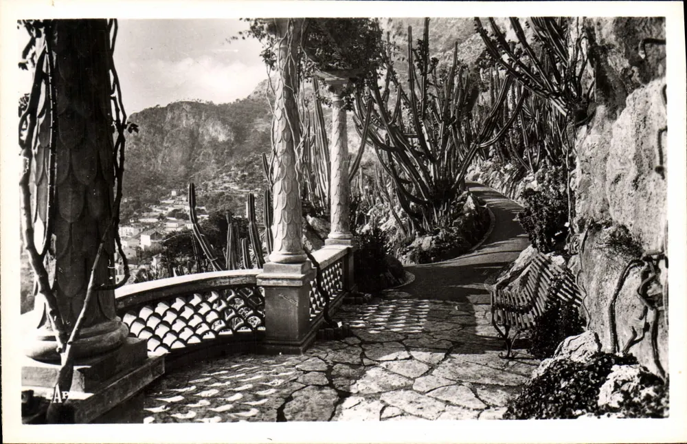 Mônaco - O Jardim Exótico — editor REAL-PHOTO, n° 37 - Frente
